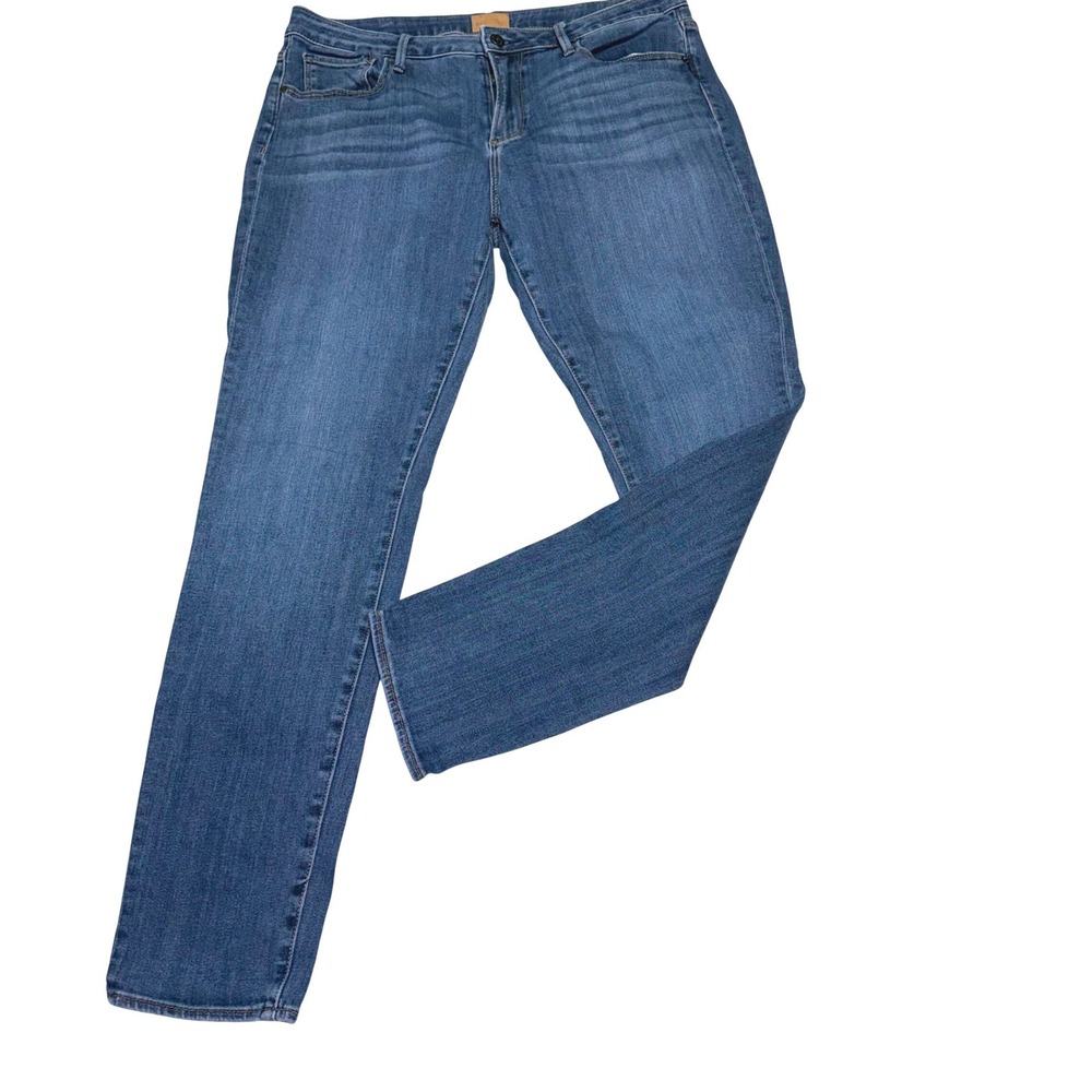 Driftwood‎ Jackie Straight Leg Jeans Medium Wash Blue Denim Size 32 Womens